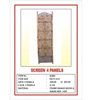 Screen 4 Panel  'Angular Design' Light