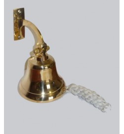 Ship Bell with Bracket (4")