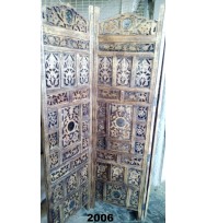 Screen 4 Panel Iron Jali work