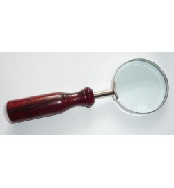 Magnifier 3" Dark Ext Hdle Nickel