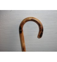 Polished Flamed Chestnut Bamboo style Crook