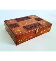 XL Box inlay carving