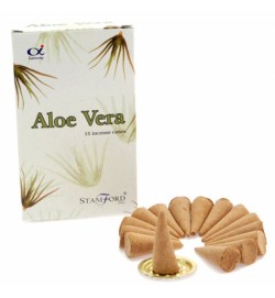 Aloe Vera Stamford Cones 15s/12Pks