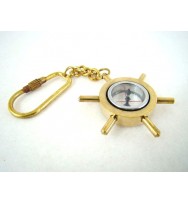 Key Ring Wheel Compass