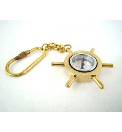 Key Ring Wheel Compass