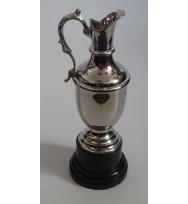 Golf Claret Trophy Nickel 15"