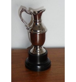 Golf Claret Trophy Nickel 6 1/4"