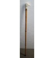 Eagle Imit Ivory Bamboo Walking Stick