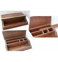 Desk Box small Top open/front tray