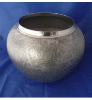 Ball Planter Silver