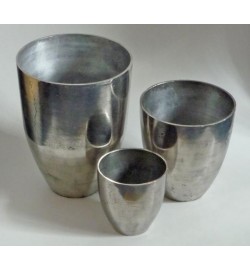 S/3 Planters Distressed