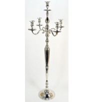 Candelabra 5Lt Nickel Chrome 120