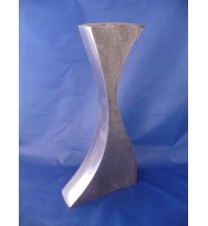 Wave Vase Small Silver
