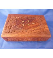 Carved Box 9x6 Polish