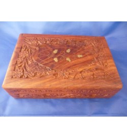 Carved Box 9x6 Polish