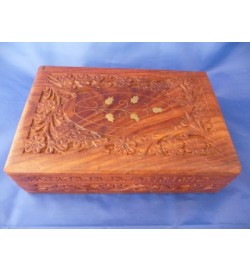 Carved Box 9x6 Polish