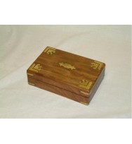 Box with brass overlay (s)