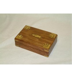 Box with brass overlay (s)