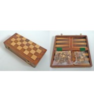 Chess Checkers & Backgammon 10"