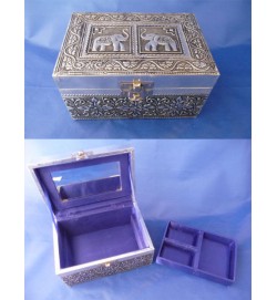 Jewellery Box Satin lined w/tray
