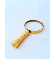 Magnifier mini brass