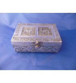 Jewllery Box Aluminium w/Camel