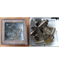 Antique Sextant in Leather Box