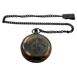 Pocket Compass w/Chain