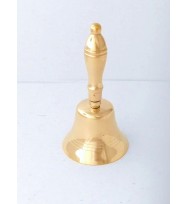 School Bell All Brass