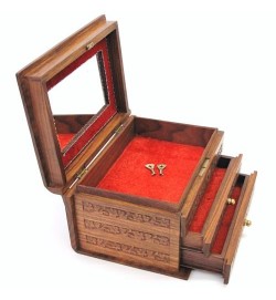 Jewellery Box w/2 drawers