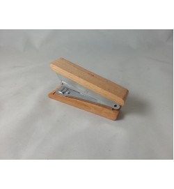 Wooden Stapler in Silverwood