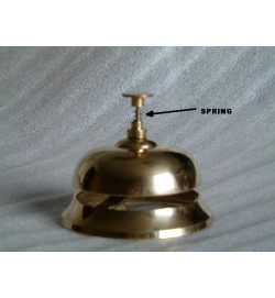 Reception Bell Wooden Base