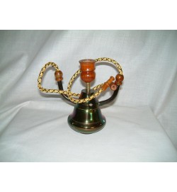 Hooka Oxidised 6" 2 pipe