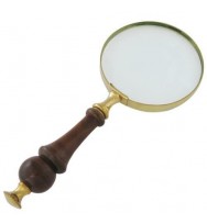 Magnifier 4" Wood Handle