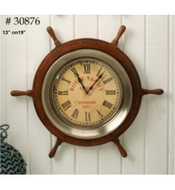 Ship Wheel Clock Kensington
