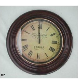 Antique Wood Tulse Hill London Clock