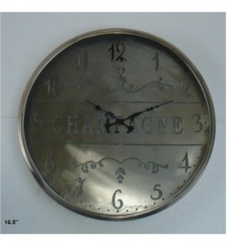 CHAMPAGNE cutwork Clock