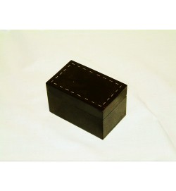 Box with White Metal Inlay 5x3x3