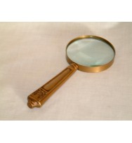 Magnifier Brass Antique Edwardian