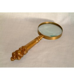 Magnifier Brass Antique