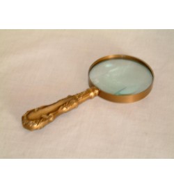 Magnifier Brass Antique Georgian