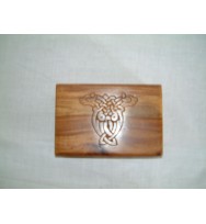 Box Celtic carving