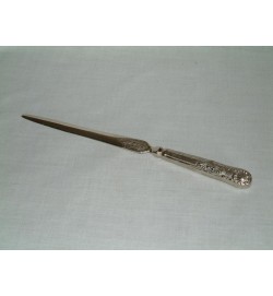 Paper Knife Embossed Nickel