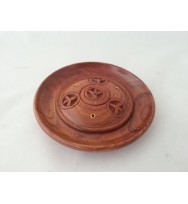 Incense Plate Peace Symbol