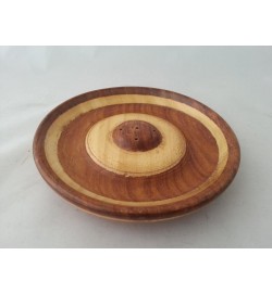 Incense Plate 'wood inlay work'
