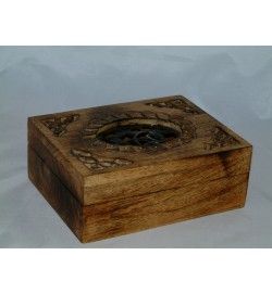 Box burnt finish 8x6x3"