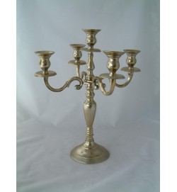 Candelabra 5Lt Shimmer Gold 40