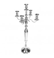 Candelabra 5Lt Nickel Chrome 80