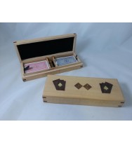 Double Card Dice Box