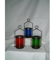 Candle Storm Lamp Red, Blue, Green